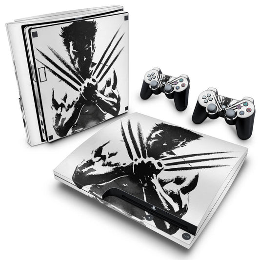 Skin Anti-Rage PS3 Slim - Wolverine X-men