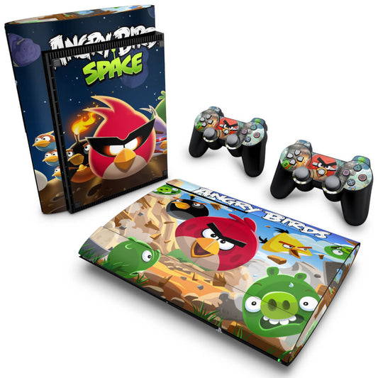 Skin Anti-Rage PS3 Super Slim - Angry Birds