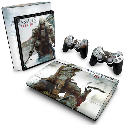 Skin Anti-Rage PS3 Super Slim - Assassins Creed 3