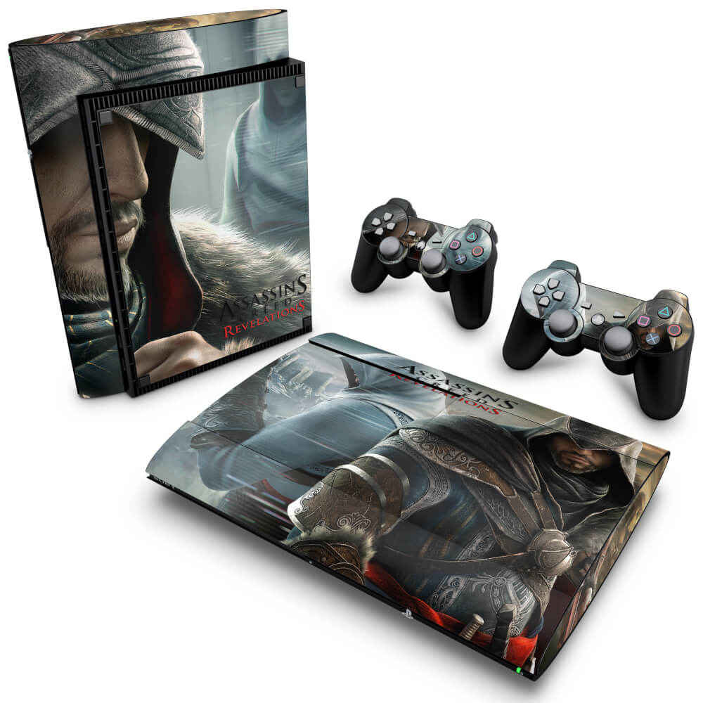 Skin Anti-Rage PS3 Super Slim - Assassins Creed Revelations