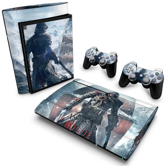 Skin Anti-Rage PS3 Super Slim - Assassins Creed Rogue