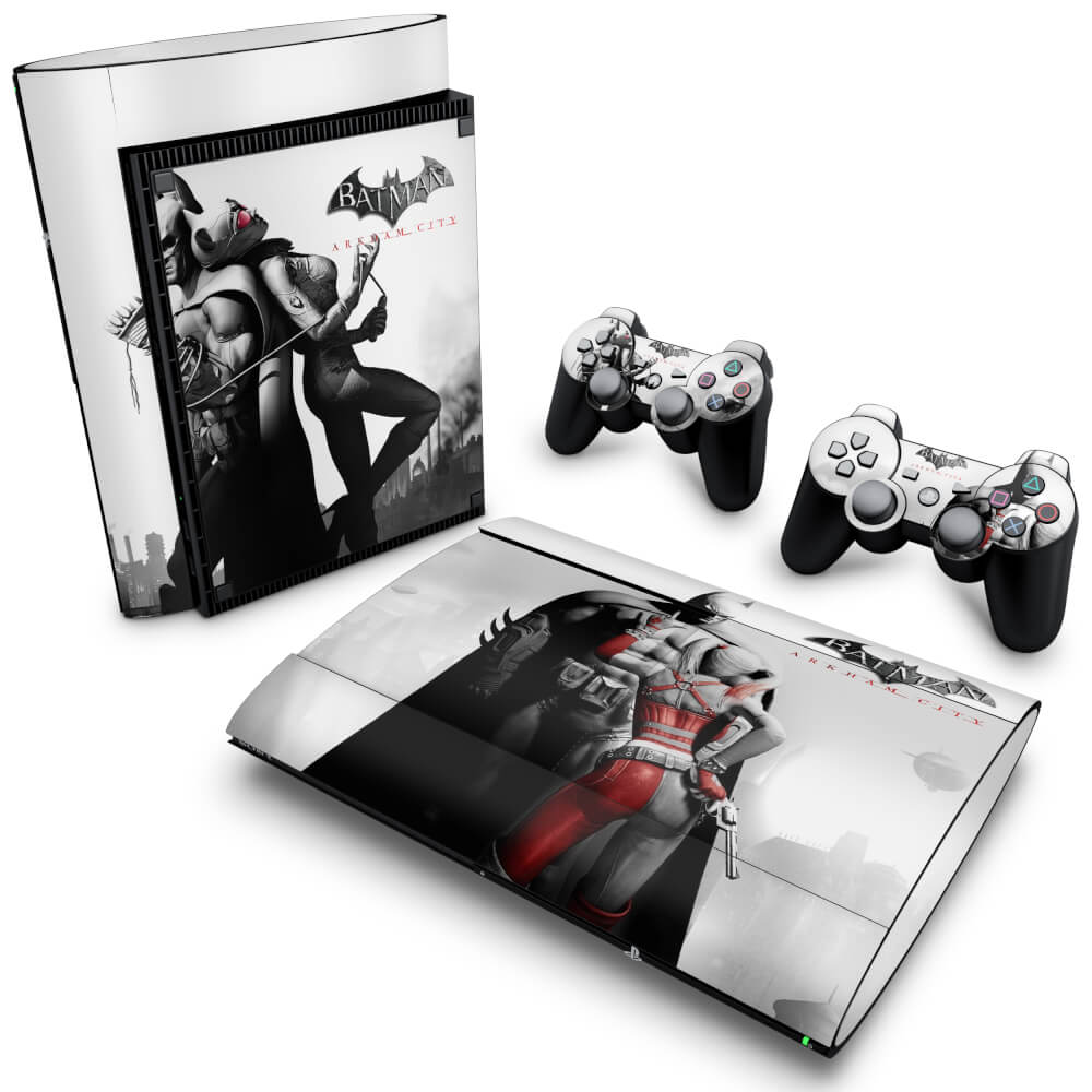 Skin Anti-Rage PS3 Super Slim - Batman Akham City