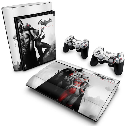 Skin Anti-Rage PS3 Super Slim - Batman Akham City