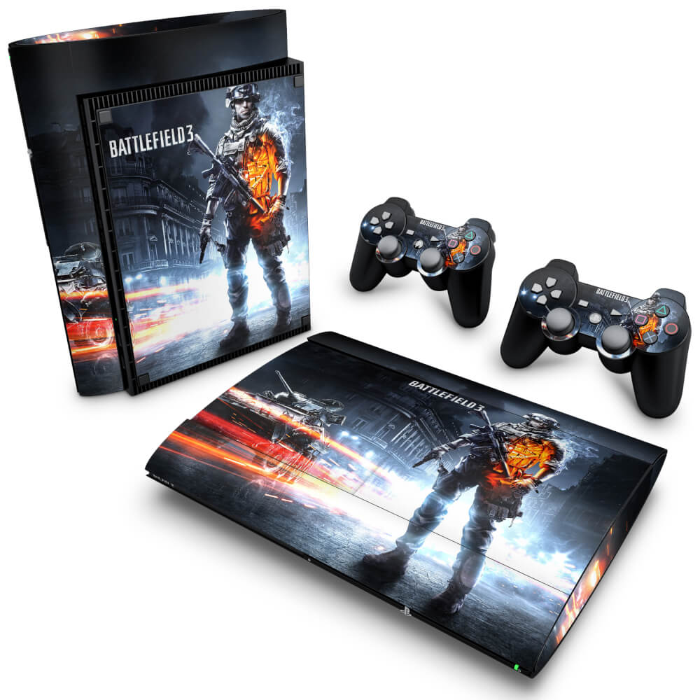 Skin Anti-Rage PS3 Super Slim - Battlefield 3
