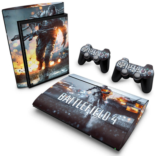 Skin Anti-Rage PS3 Super Slim - Battlefield 4