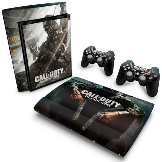 Skin Anti-Rage PS3 Super Slim - Call of Duty Black Ops
