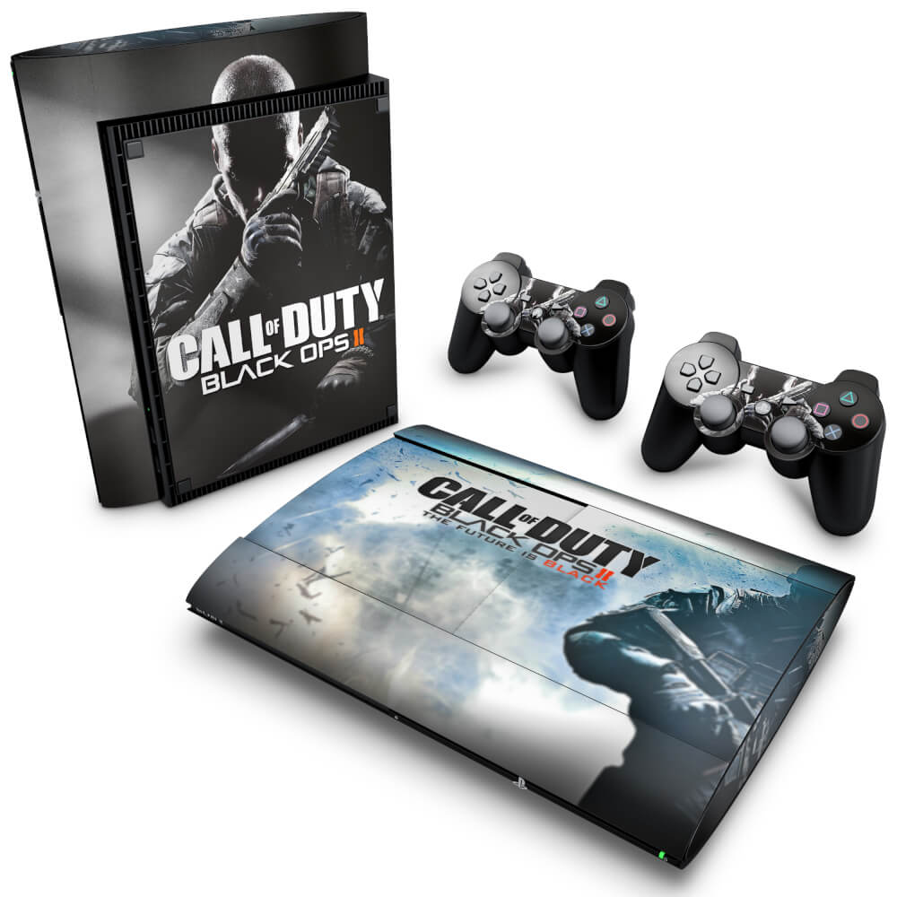 Skin Anti-Rage PS3 Super Slim - Call of Duty Black Ops 2