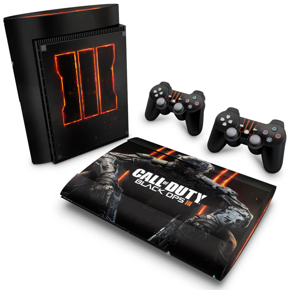 Skin Anti-Rage PS3 Super Slim - Call of Duty: Black Ops 3