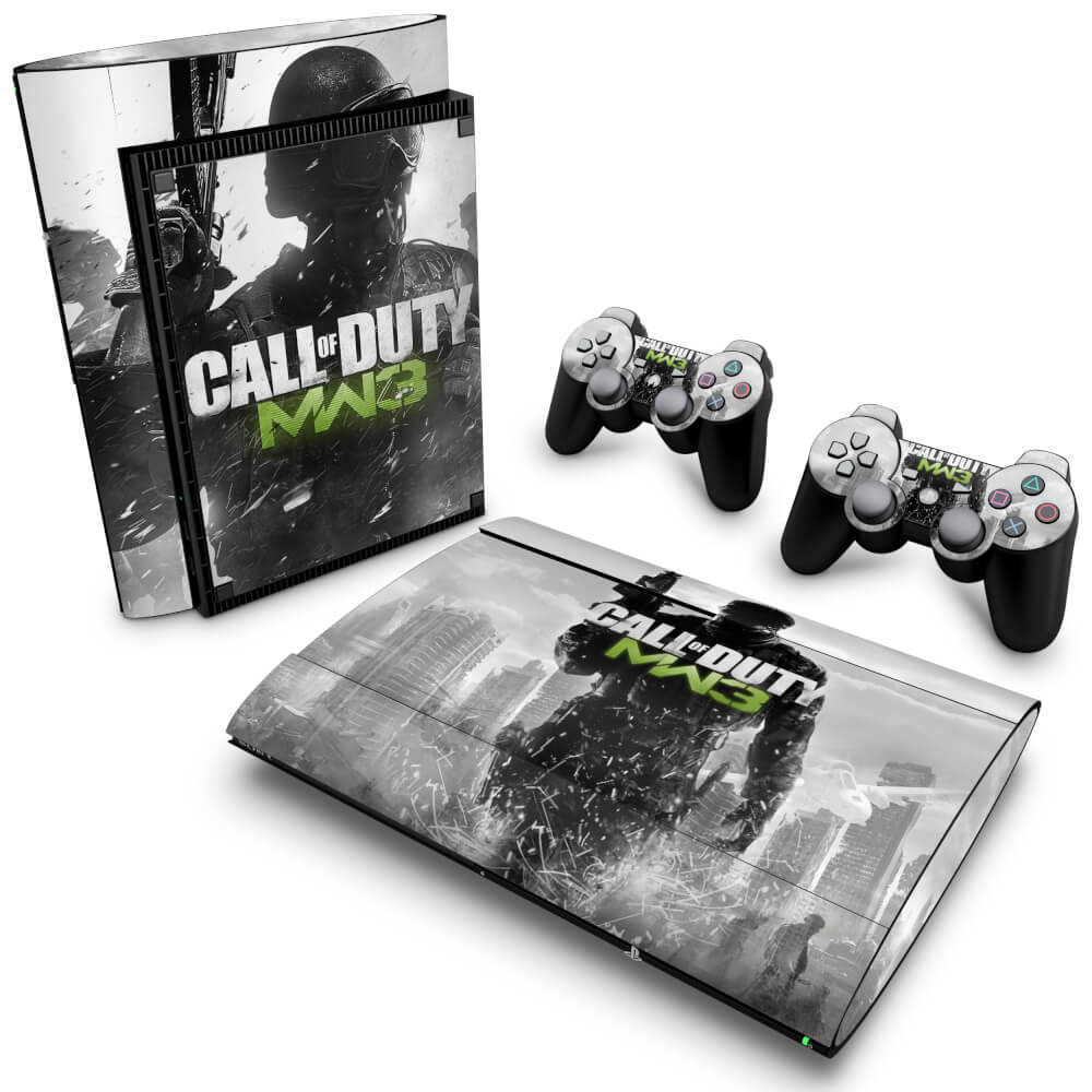 Skin Anti-Rage PS3 Super Slim - Call of Duty Modern Warfare 3