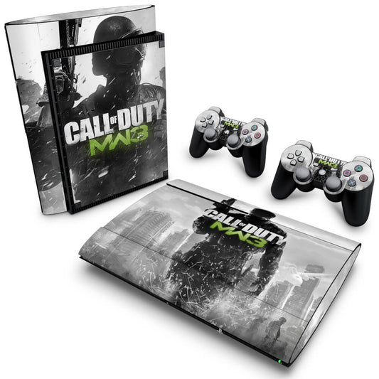 Skin Anti-Rage PS3 Super Slim - Call of Duty Modern Warfare 3