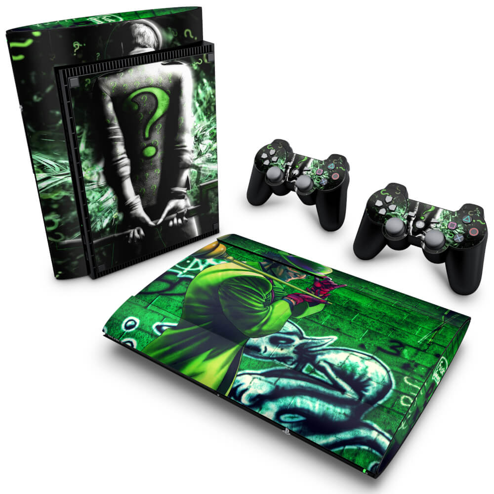 Skin Anti-Rage PS3 Super Slim - Charada Batman