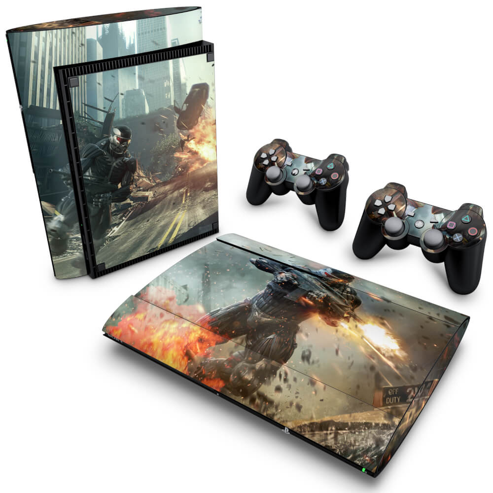 Skin Anti-Rage PS3 Super Slim - Crysis 2