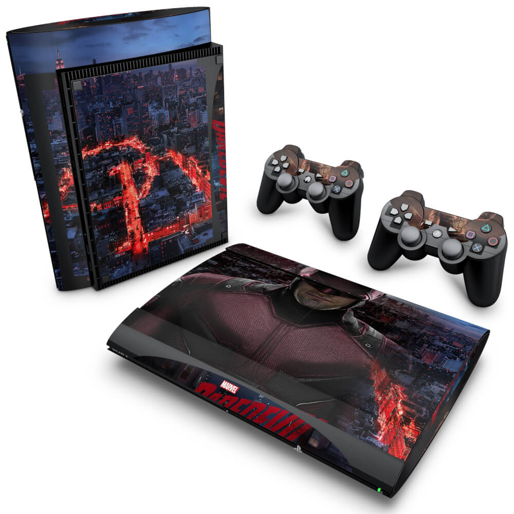Skin Anti-Rage PS3 Super Slim - Daredevil Demolidor