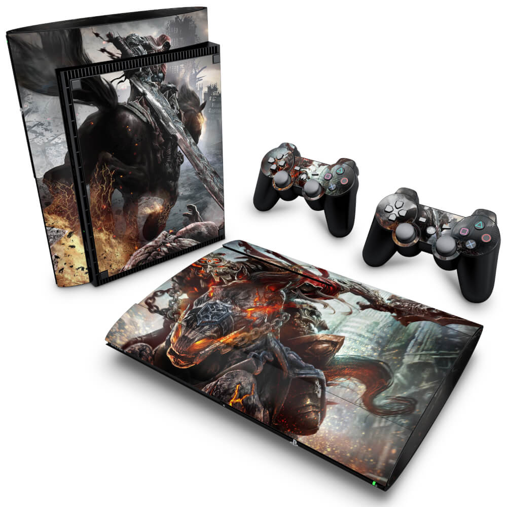 Skin Anti-Rage PS3 Super Slim - Darksiders Wrath of War