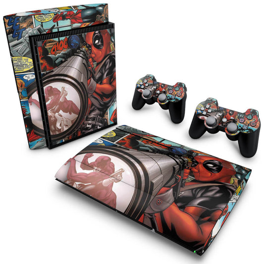 Skin Anti-Rage PS3 Super Slim - Deadpool