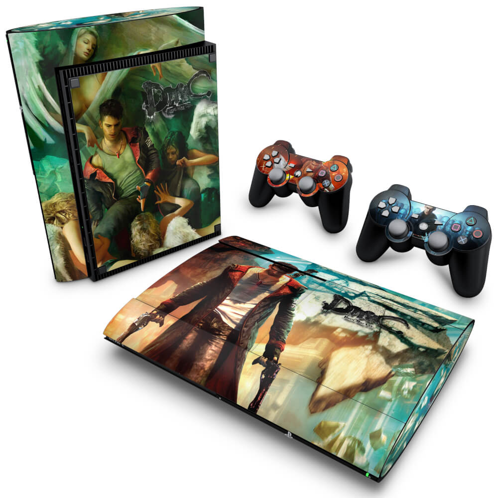 Skin Anti-Rage PS3 Super Slim - Devil May Cry