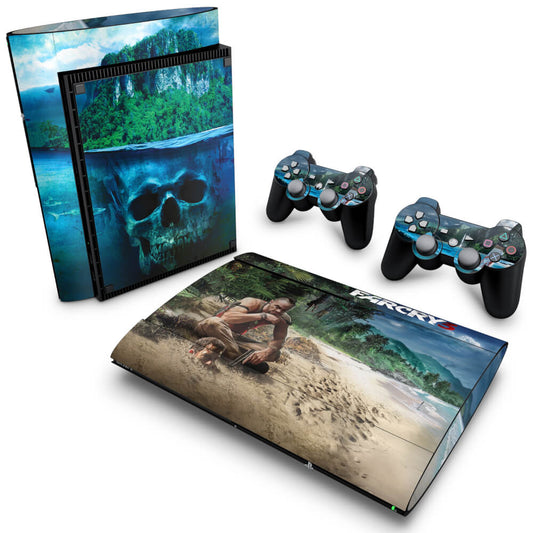 Skin Anti-Rage PS3 Super Slim - Far Cry 3