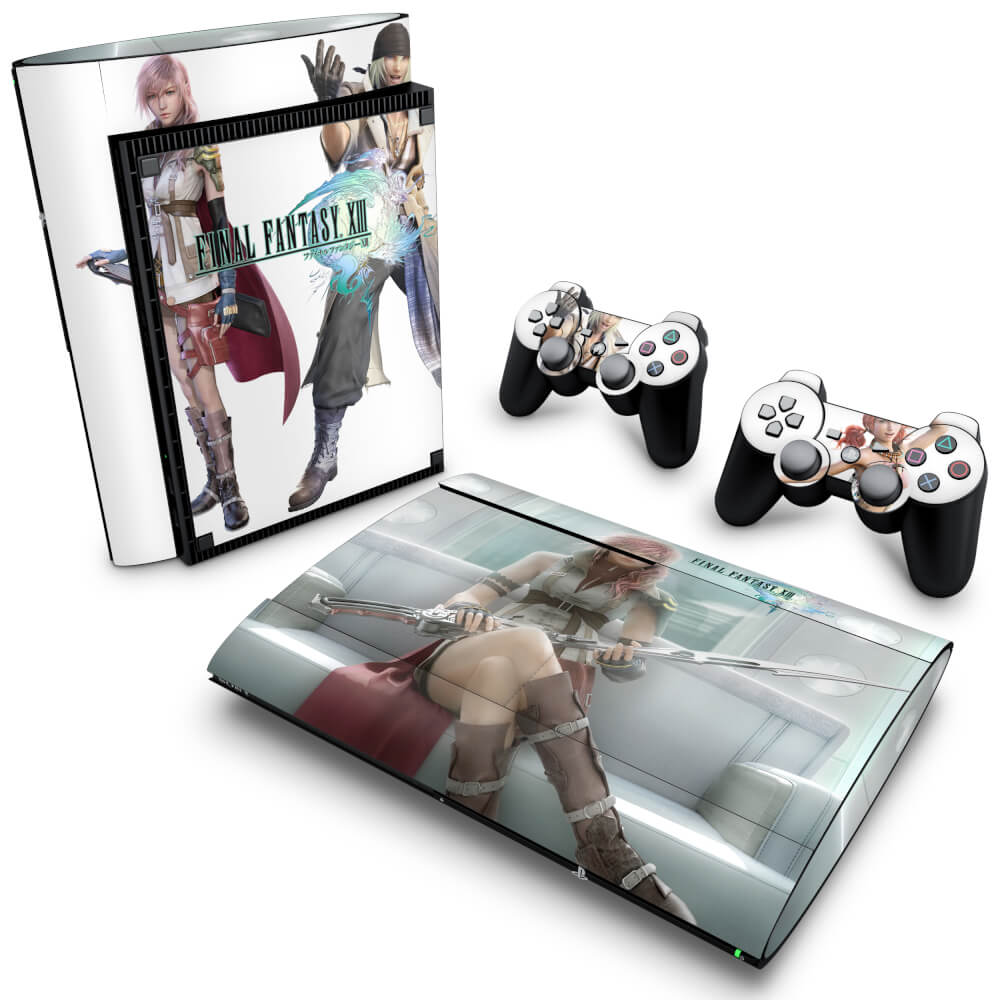 Skin Anti-Rage PS3 Super Slim - Final Fantasy XIII #A
