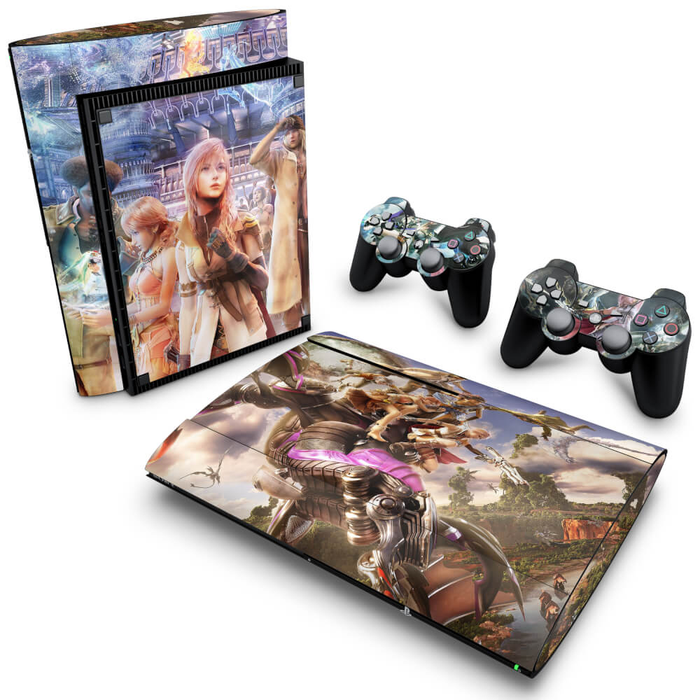 Skin Anti-Rage PS3 Super Slim - Final Fantasy XIII #C
