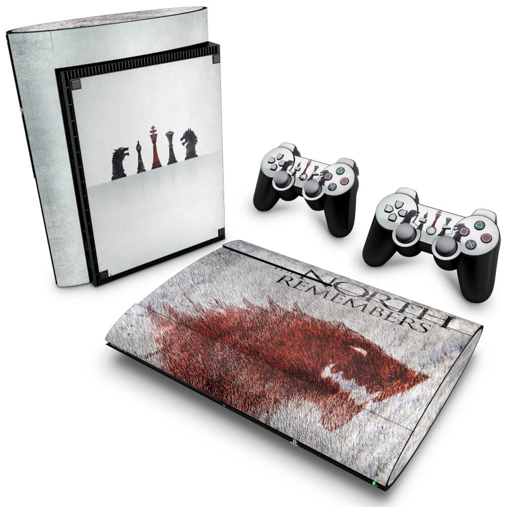 Skin Anti-Rage PS3 Super Slim - Game of Thrones #A