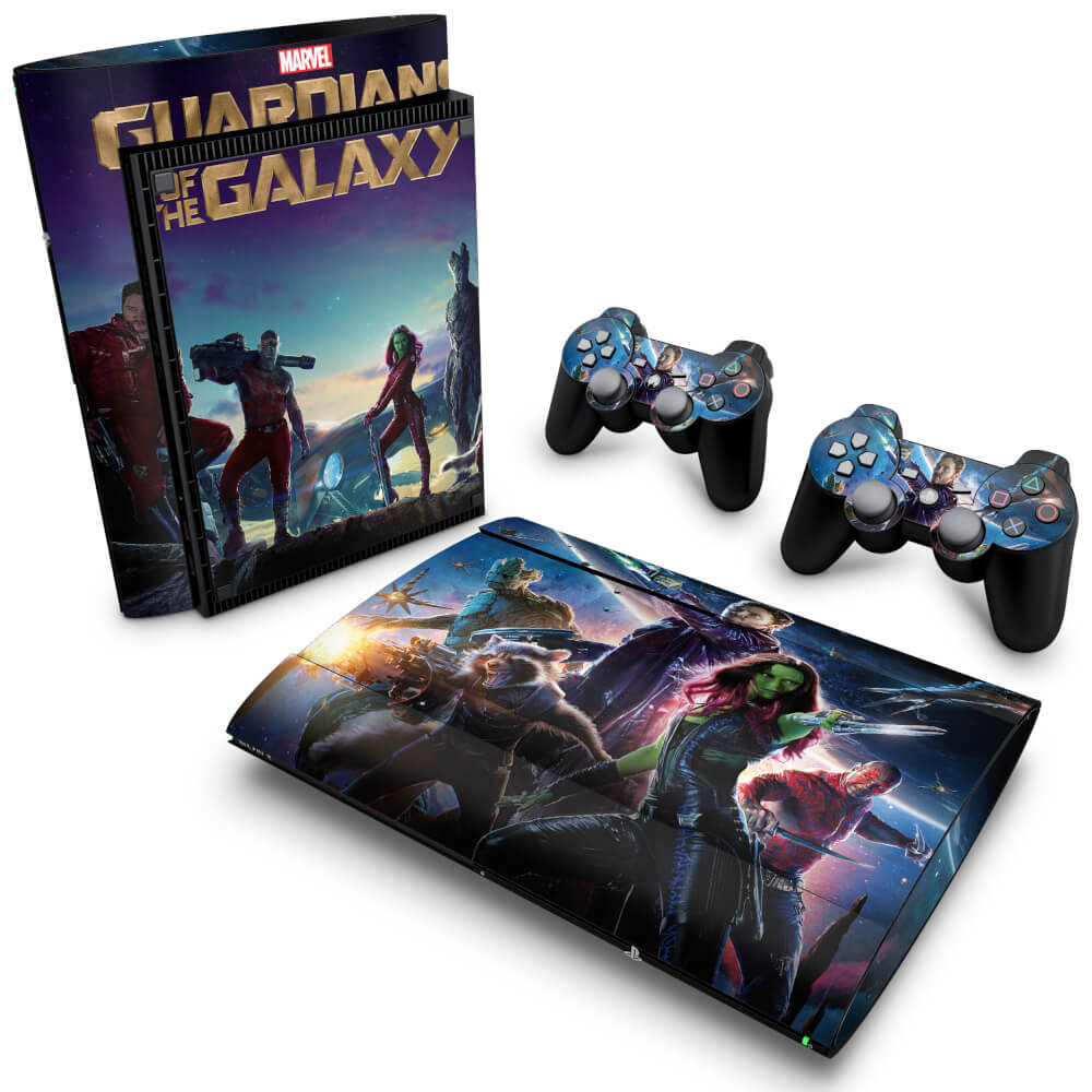 Skin Anti-Rage PS3 Super Slim - Guardioes da Galaxia
