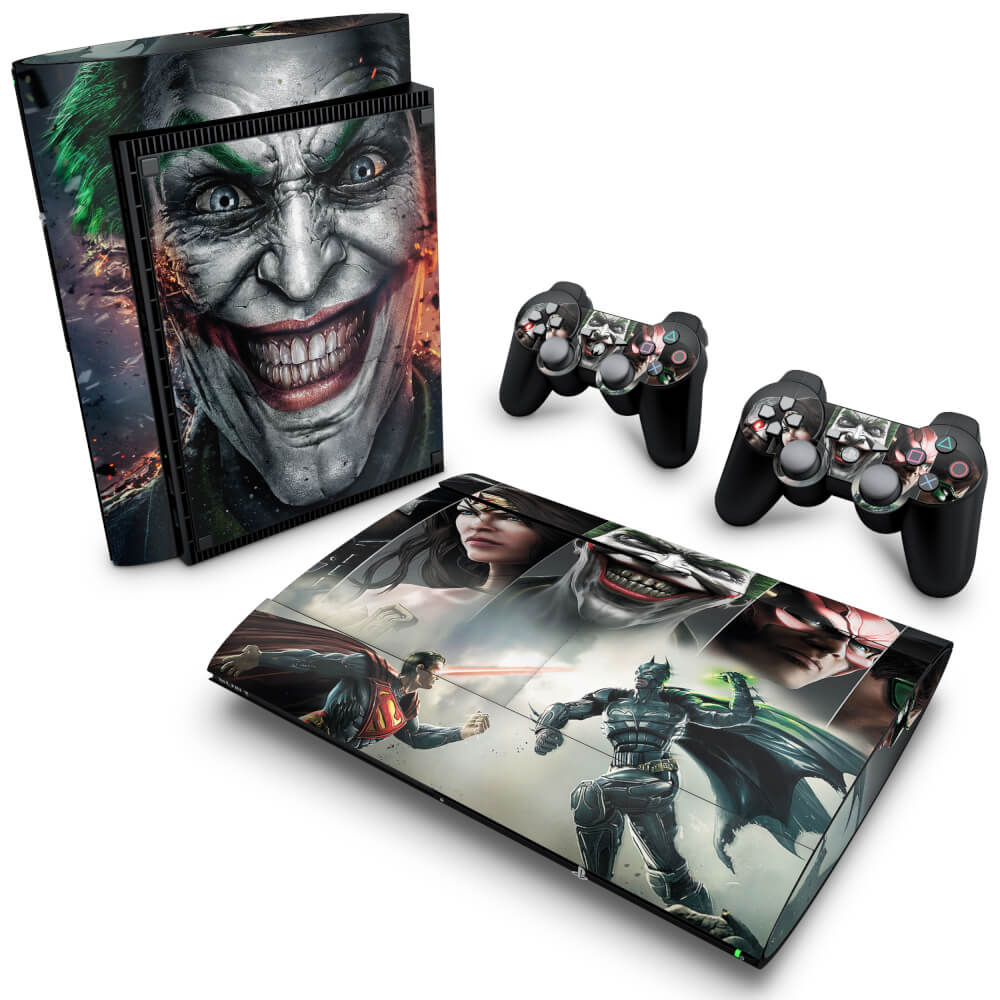 Skin Anti-Rage PS3 Super Slim - Injustice
