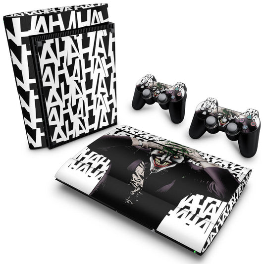 Skin Anti-Rage PS3 Super Slim - Joker Coringa