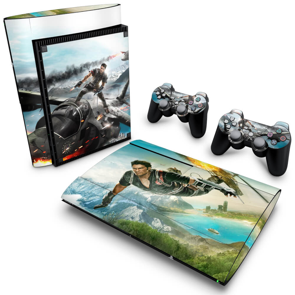 Skin Anti-Rage PS3 Super Slim - Just Cause 2