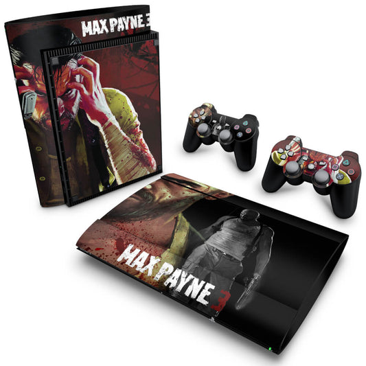 Skin Anti-Rage PS3 Super Slim - Max Payne