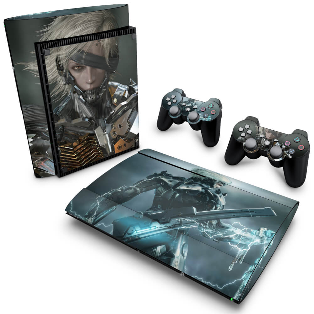 Skin Anti-Rage PS3 Super Slim - Metal Gear Solid Rising