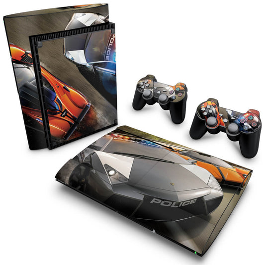 Skin Anti-Rage PS3 Super Slim - Need for Speed Hot Pursuit