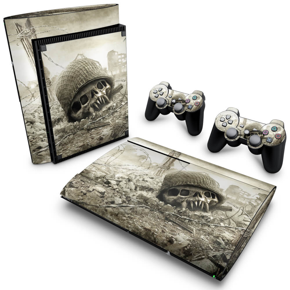 Skin Anti-Rage PS3 Super Slim - Resistance Fall of Man