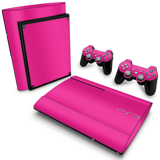 Skin Anti-Rage PS3 Super Slim - Rosa