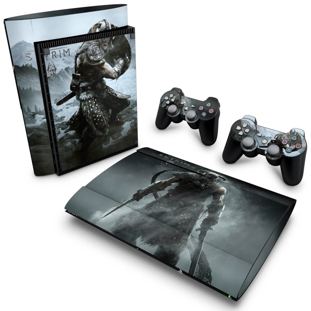 Skin Anti-Rage PS3 Super Slim - Skyrim