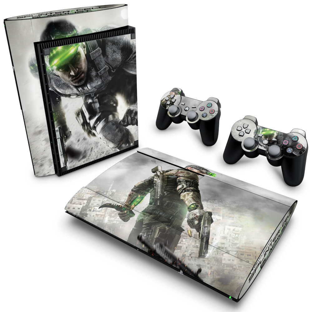 Skin Anti-Rage PS3 Super Slim - Splinter Cell Blacklist