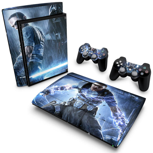 Skin Anti-Rage PS3 Super Slim - Star Wars The Force Unleashed