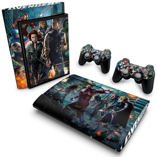 Skin Anti-Rage PS3 Super Slim - The Avengers - Os Vingadores