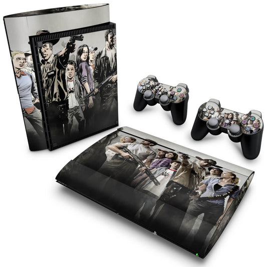 Skin Anti-Rage PS3 Super Slim - The Walking Dead #A