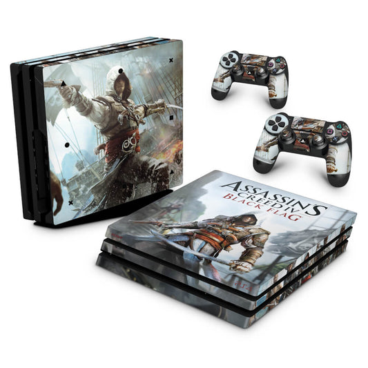 Skin Anti-Rage PS4 Pro - Assassin's Creed Black Flag