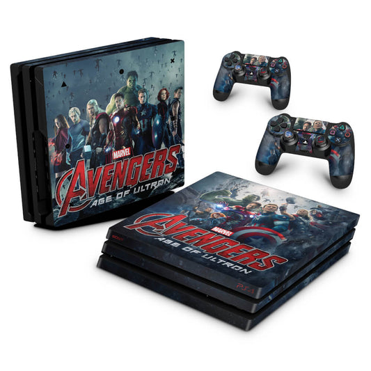 Skin Anti-Rage PS4 Pro - Avengers - Age of Ultron
