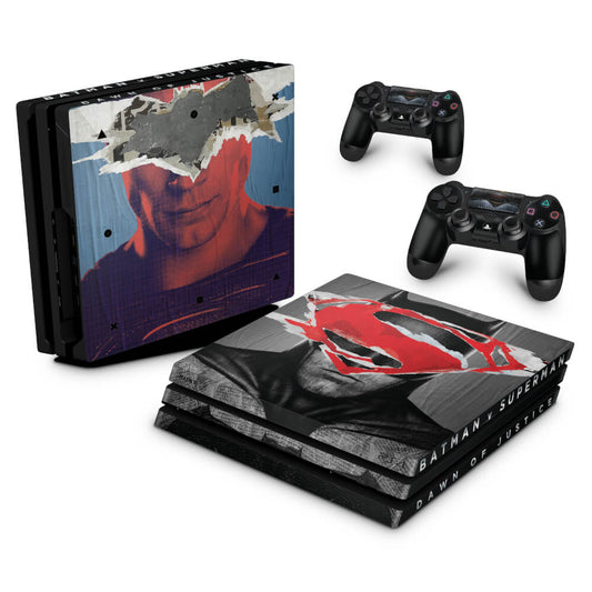 Skin Anti-Rage PS4 Pro - Batman Vs Superman