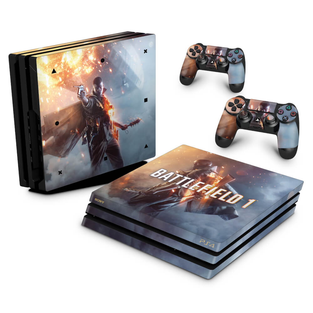 Skin Anti-Rage PS4 Pro - Battlefield 1