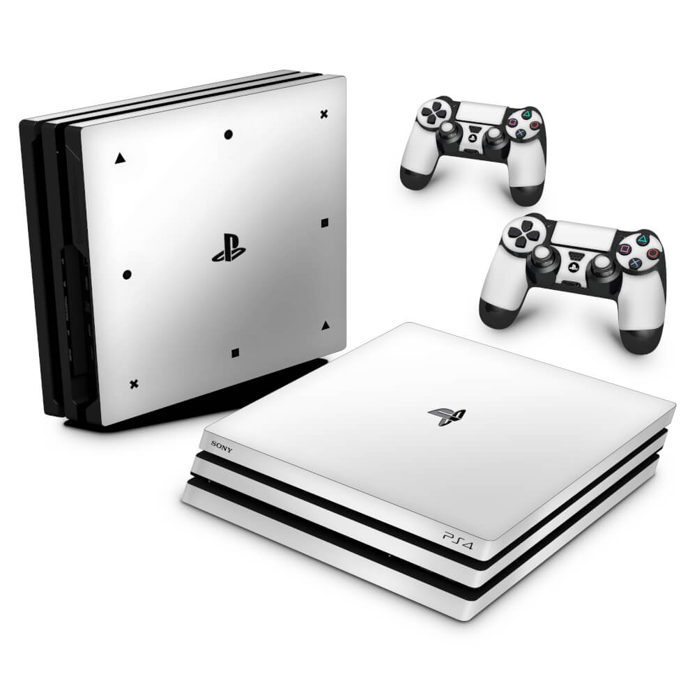 Skin Anti-Rage PS4 Pro - Branco