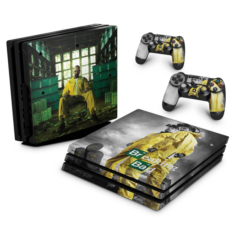 Skin Anti-Rage PS4 Pro - Breaking Bad