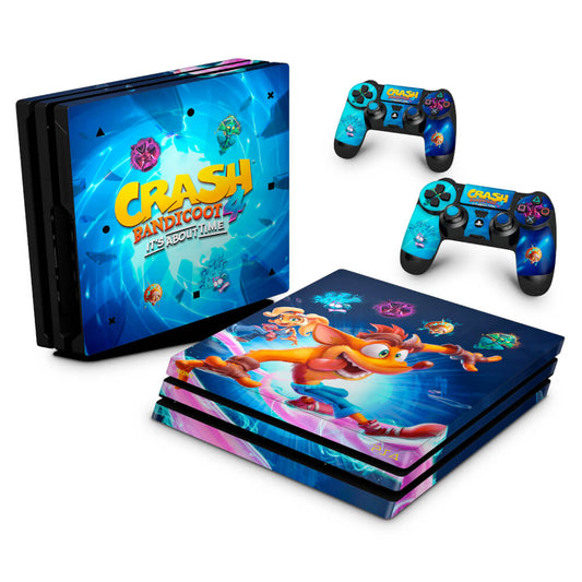 Skin Anti-Rage PS4 Pro - Crash Bandicoot 4