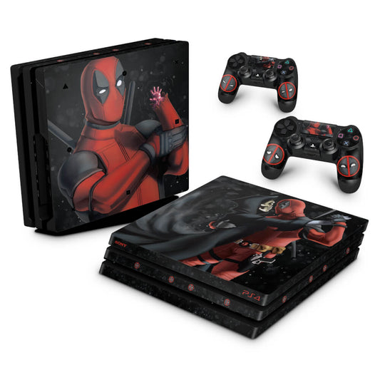 Skin Anti-Rage PS4 Pro - Deadpool 2