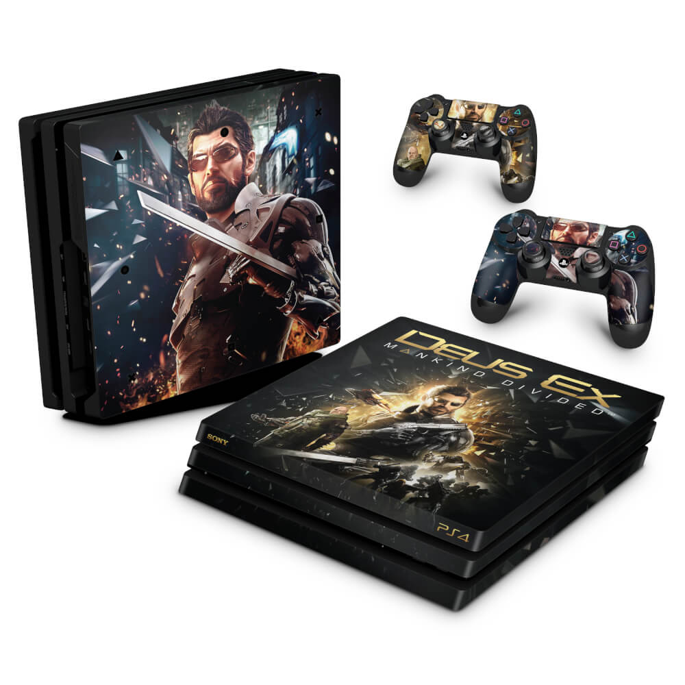 Skin Anti-Rage PS4 Pro - Deus Ex: Mankind Divided