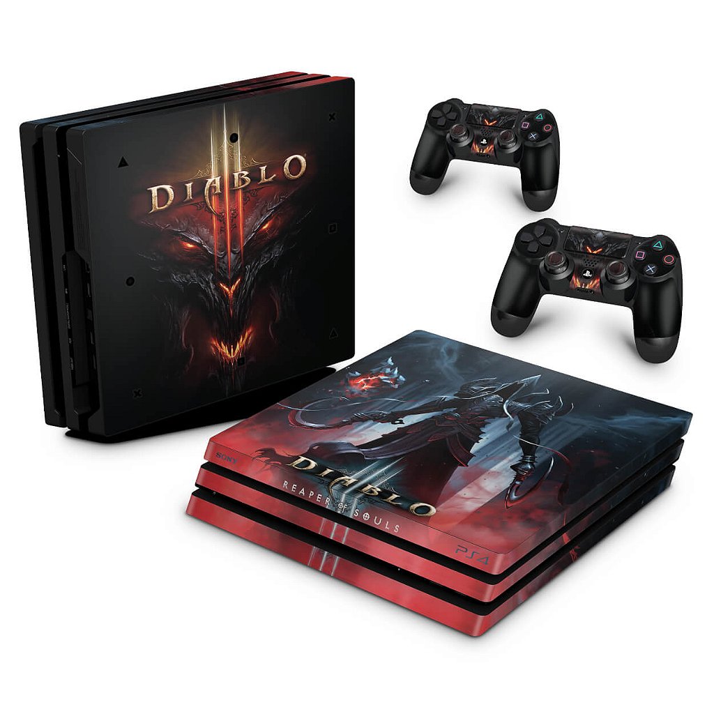 Skin Anti-Rage PS4 Pro - Diablo