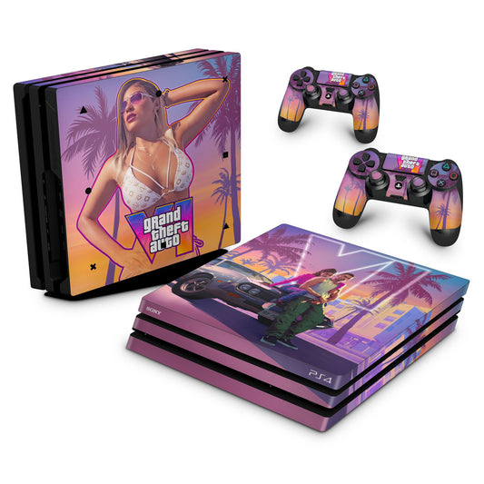 Skin Anti-Rage PS4 Pro - GTA 6 VI