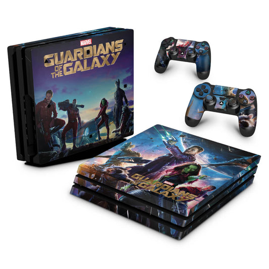 Skin Anti-Rage PS4 Pro - Guardioes da Galaxia